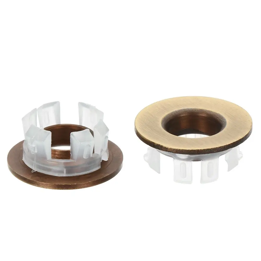 

Useful Bathroom Round Ring Overflow Covers Basin Insert Replacement Sink Hole Cover Trim Ring Cap