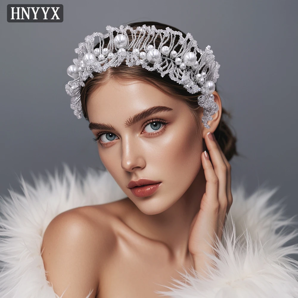 

YouLaPan Bohemian Style Bridal Weddings Headbands Handmade Bead Weaving Ladies' Elegant Banquet Dancing Party Headwear YXA107
