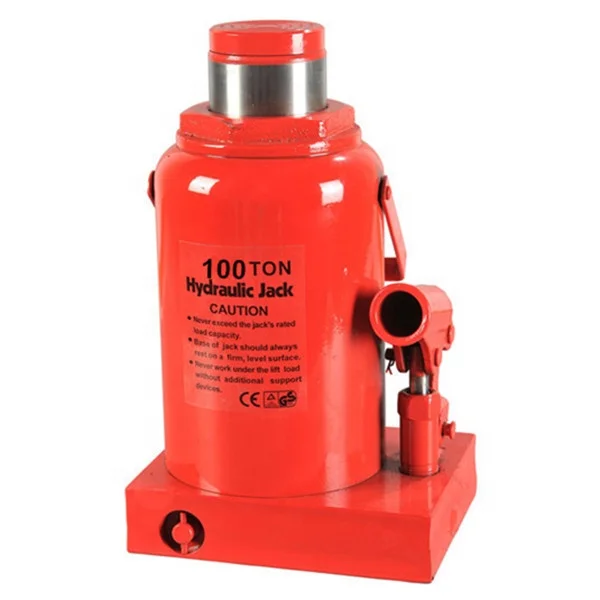 100 Ton High Power Hydraulic Bottle Jack for Industrial and Vehicle Use