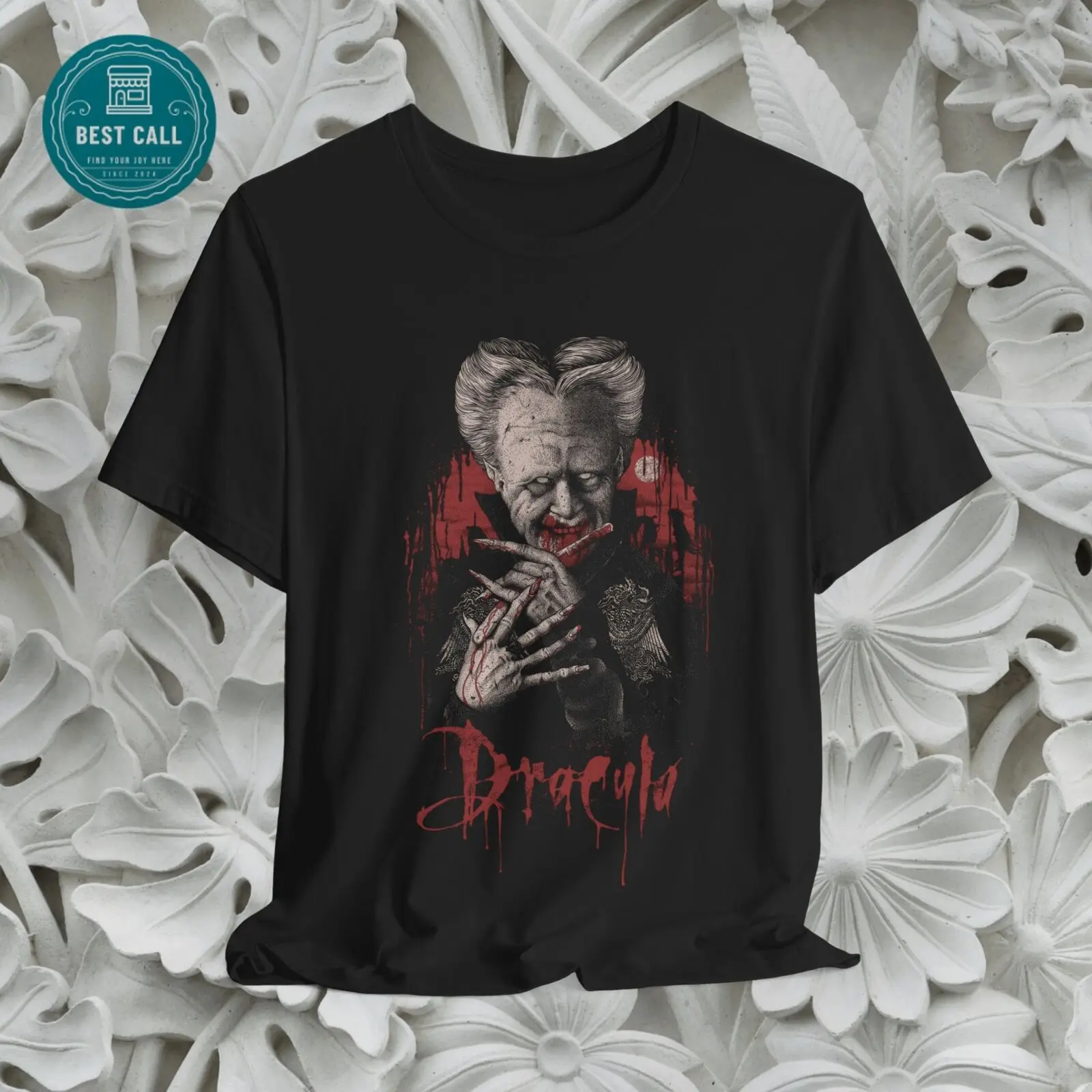 Dracula T-shirt, Gary Oldman,Francis Coppola,Keanu Reeves,Horror Movie,1992