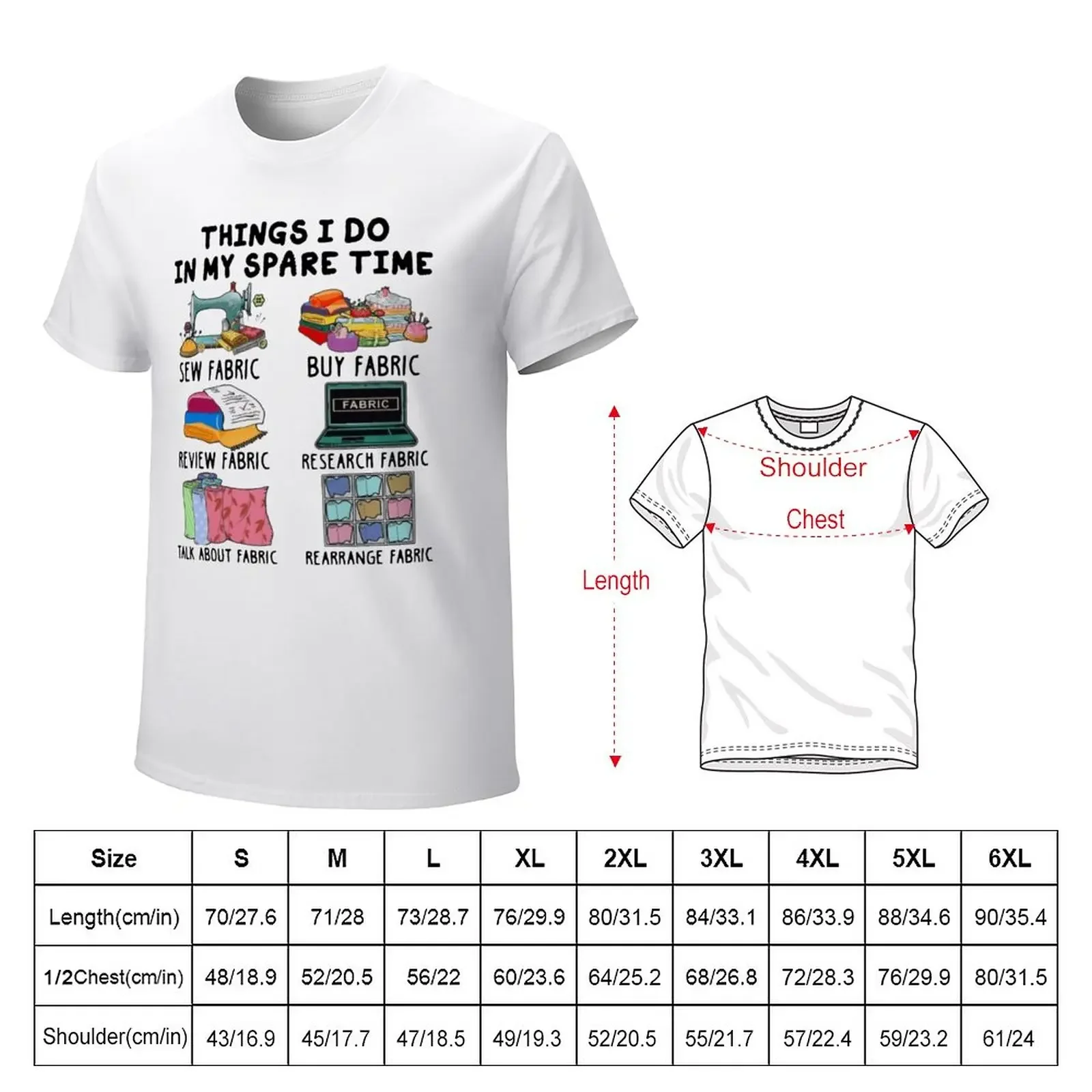 Things i do in my space time Sew fabricBuy fabric Review fabric T-Shirt plain cute tops Men's t-shirts