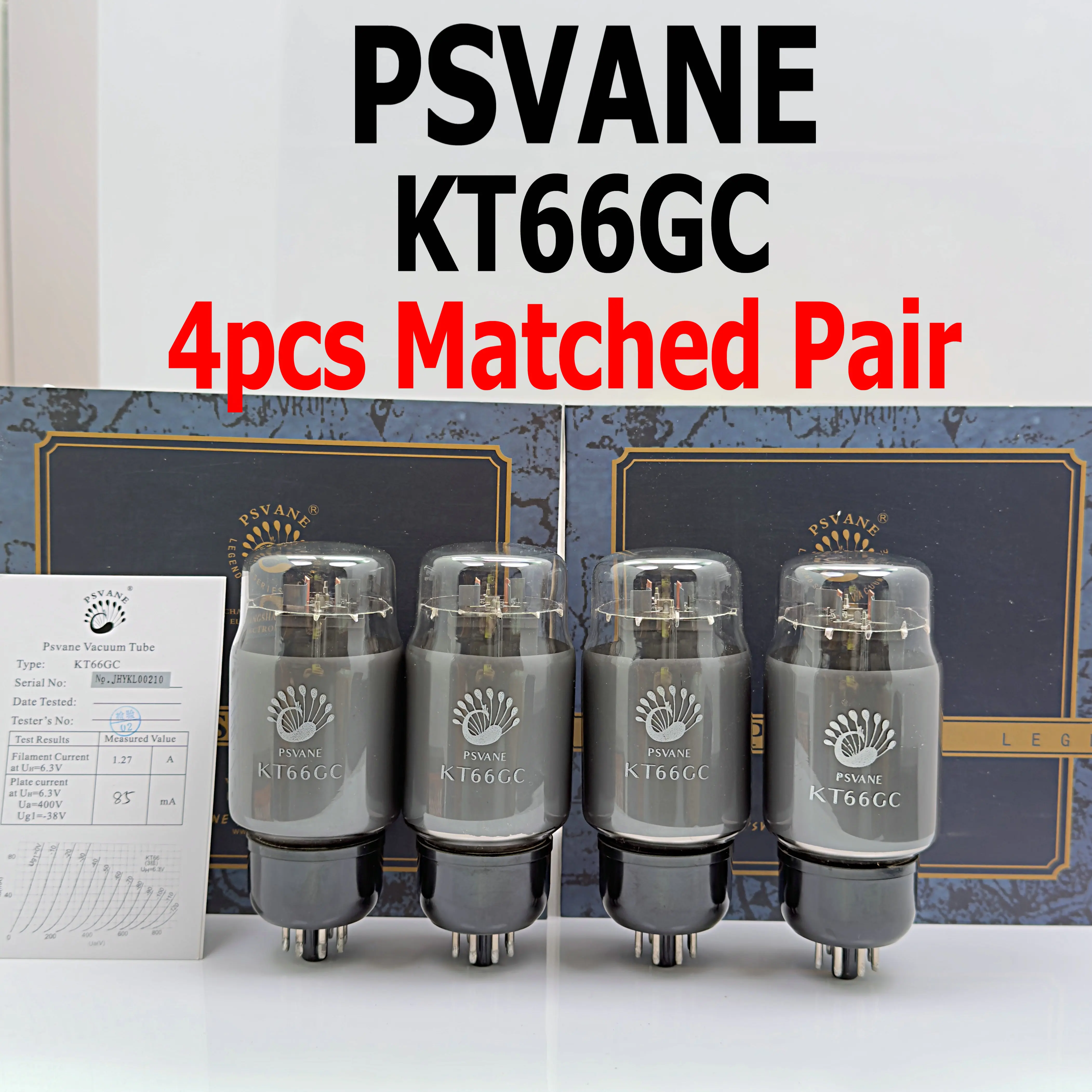 Вакуумная лампа YHANWN 26 AMP PSVANE KT66-GC, копия британской GEC KT66, улучшенная версия для EL34, KT66, 6L6, KT77, KT88, для HIFI аудио усилителей, сопряженная.
