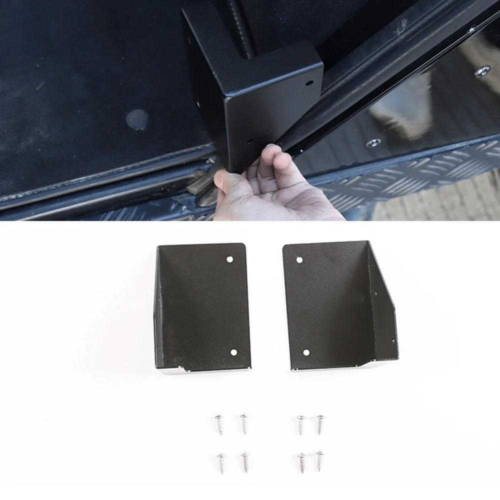 غطاء حماية لقاعدة مقعد السيارة الداخلي لغطاء الزاوية السفلية لسيارة Land Rover Defender 2004-2019