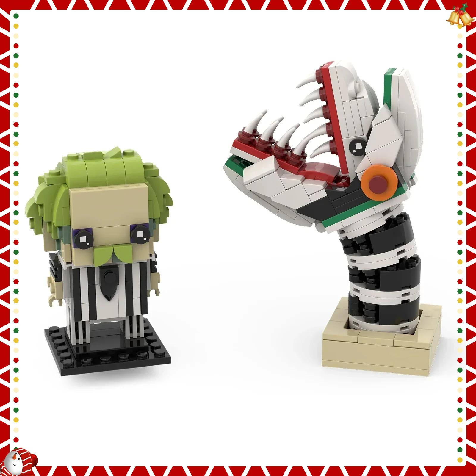 

Dark Wizard Snake Summoner Building Blocks Set DIY Assembly Magic Figure Educational STEM Gothic Creative Toy Gift Adults Teens