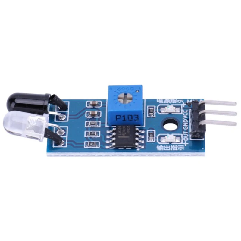 IR Infrared Obstacle Avoidance Sensor Module for arduino Smart Car Robot 3-Pin Reflective Photoelectric