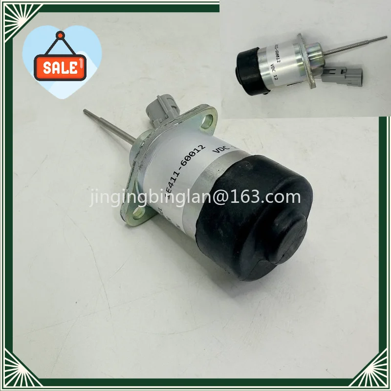Excavator parts 1E411-60012, solenoid valve 16616-60010