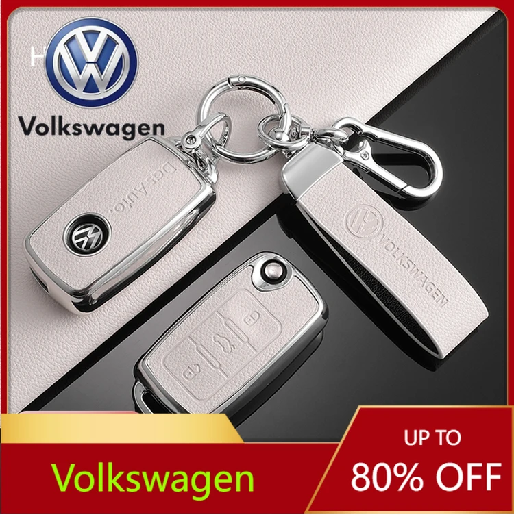 

For VOLKSWAGEN VW TPU Car Flip Key Case Cover Shell For Volkswagen VW Polo Tiguan Golf Jetta Beetle Eos Scirocco Up Transporter