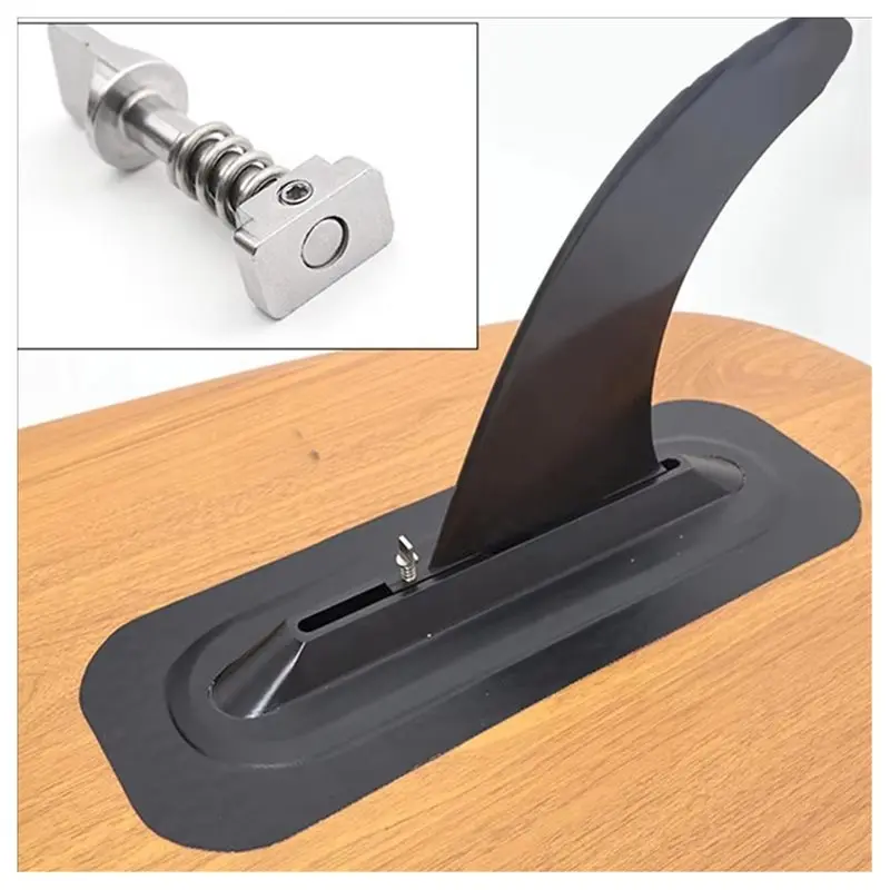 【SPECIAL】Fin Lock Stainless Steel Screws Kit 2Pcs Surfboard Fin Screws Quick Snap Set For Box Center Fins Surfing