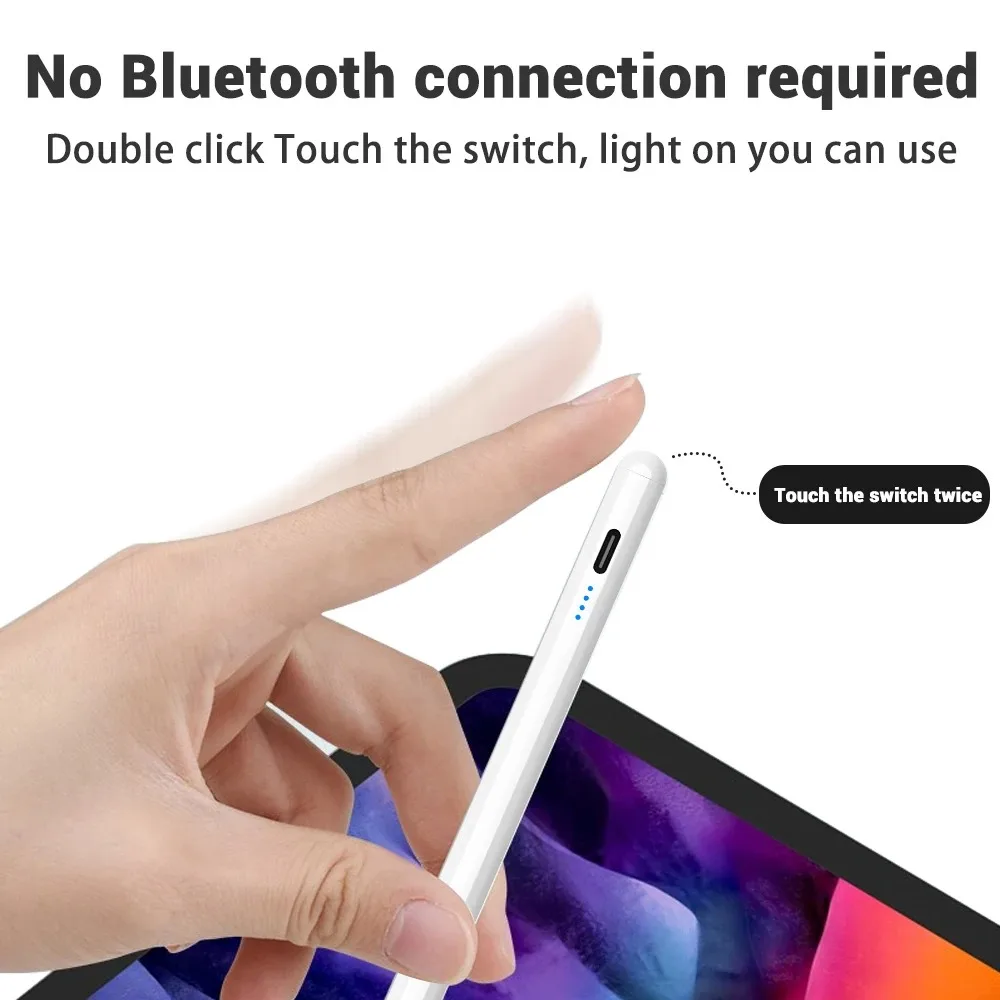 

Universal Stylus For Samsung Pens Galaxy Tab A9+ S9FE S9+S8+S7+S7FE S6lite A8 A7 lite Rechargeable Tilt Touch Pen For Android