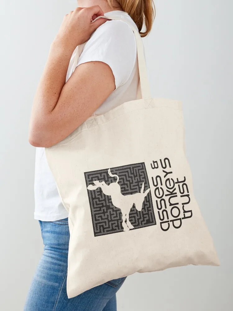

The Asses and Donkeys Trust Tote Bag tote men's canvas bags woman 2025