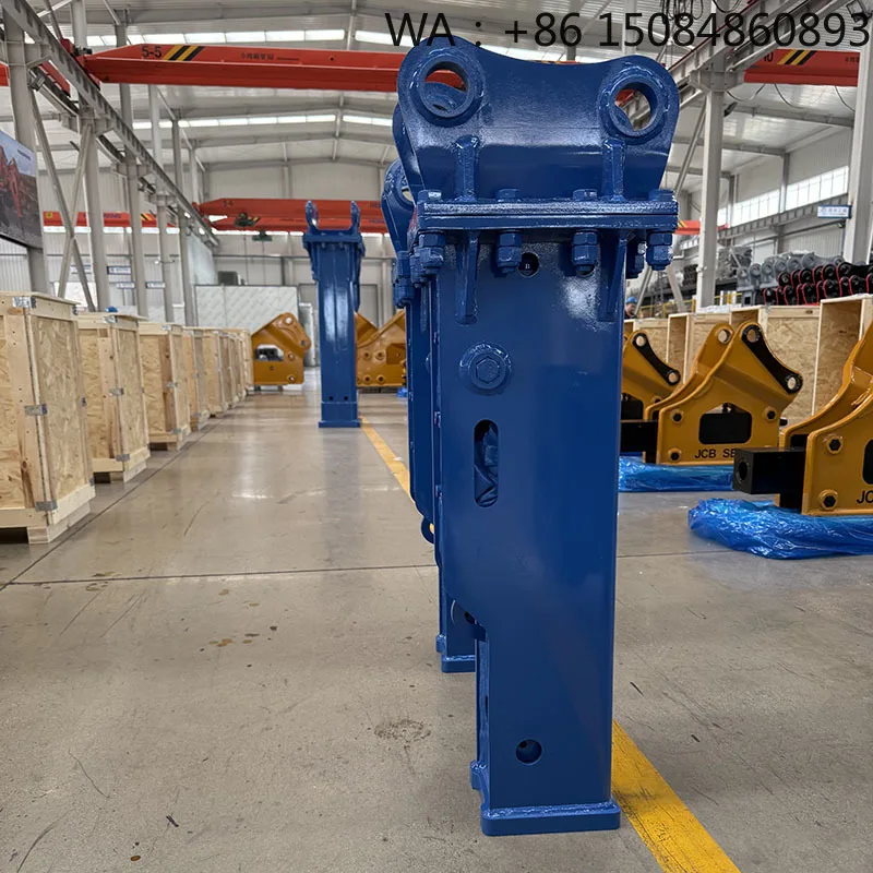 Box  Mini Hydraulic Rock Breaker Hammer, China Supplier Excavator Attachment For Small Mini Digger Demolition Jobs