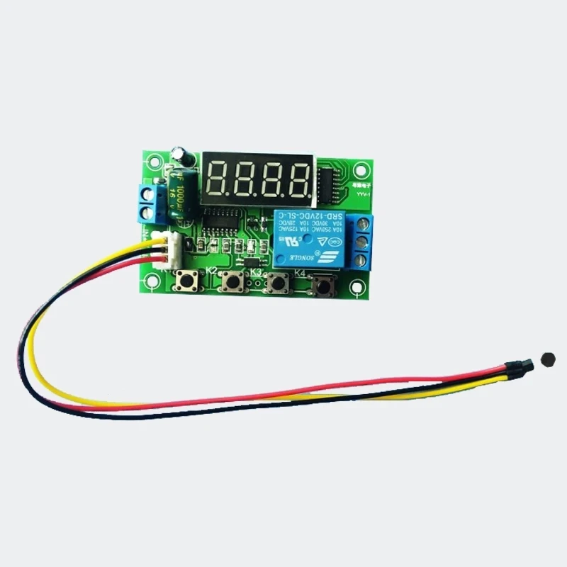 Hall sensor delay relay speed measurement pulse trigger switch module circuit board magnet induction