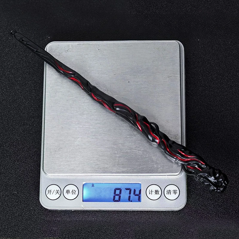 20 سنتيمتر/7.87in اليشم سلالة لعبة الطرفية الروح تتغاضى عصا Qingyun بوابة الكنز سبيكة نموذج حلية هدية الصبي لعبة جمع #2