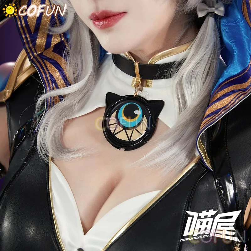 

CyHonkai: Star Rail Cipher Косплей Костюм Униформа Хэллоуин Карнавал Вечеринка Рождество Игры Ролевая Одежда Одежда для Женщин