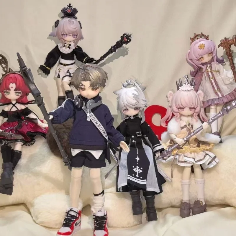 In Stock Non-Edible Doll Second Generation Moonlight Fairy Tale 8-Point Bjd Movable Blind Box Table Decoration Collectible Gift