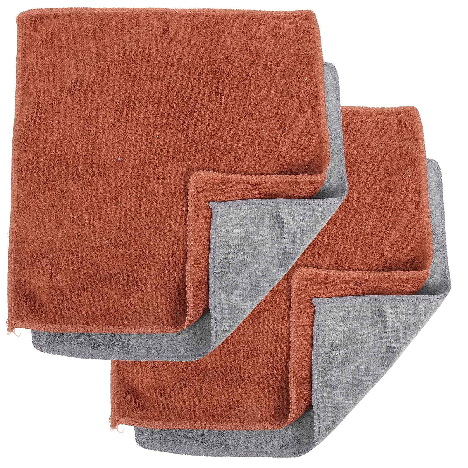 

4Pcs Cleaning Cloth Microfiber Kitchen Towels Superior Scouring Machine Countertop Wash Cloths Cleaning Cloth