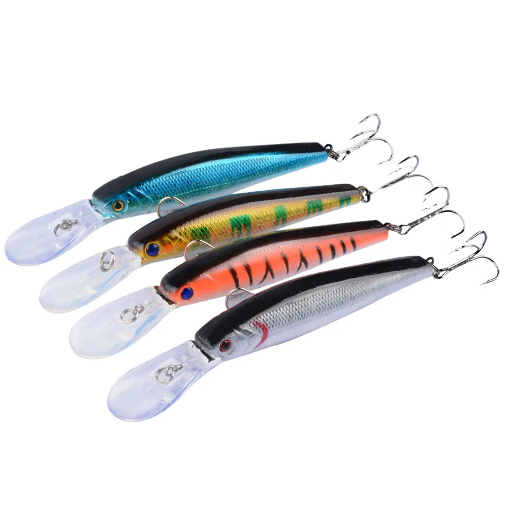 

Big Tongue Minnow Roadrunner Fake Lures 12.5cm/14g Bionic Lures Mandarin Freshwater Bass Plastic Hard Baits