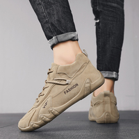 Men's Outdoor Sports Hiking Shoes Four Season New Anti Slip Comfort Work Shoes Fashion Youth Casual Trendy Shoes Male's Sneakers