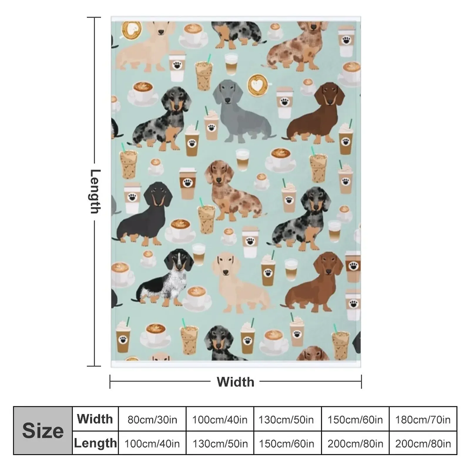 Dachshund Dog cartoon funnylunch Throw Blanket Retros halloween blankets and throws Blankets