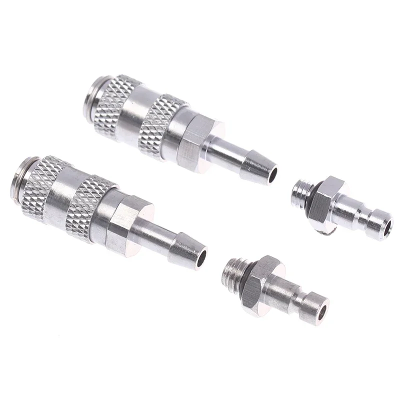 4MM ID Laptop Water Cooling Connector with Self-Locking Water Stop, M5/M6 Thread