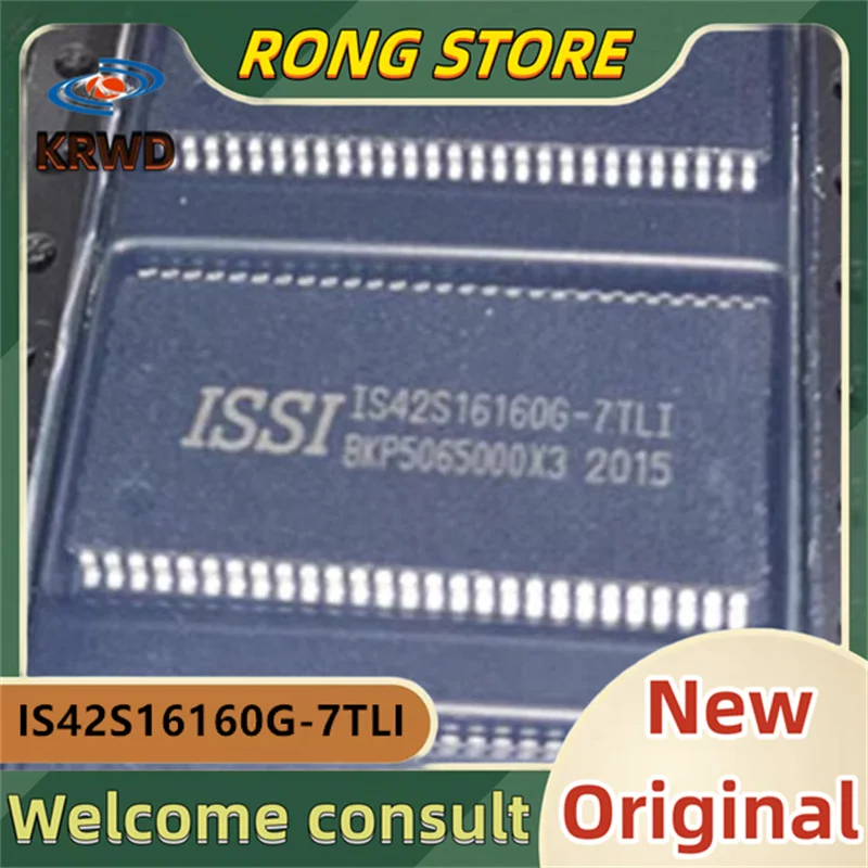 5 adet IS42S16160G-7TLI yeni ve orijinal is42160g TSSOP54