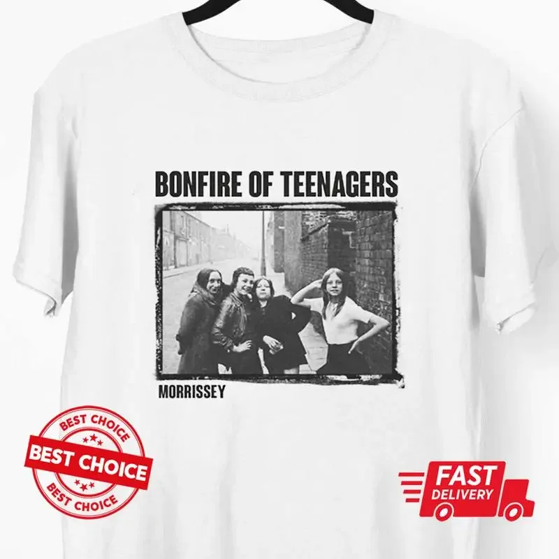 Morrissey Band Bonfire Of Teenagers T Shirt S 3Xl