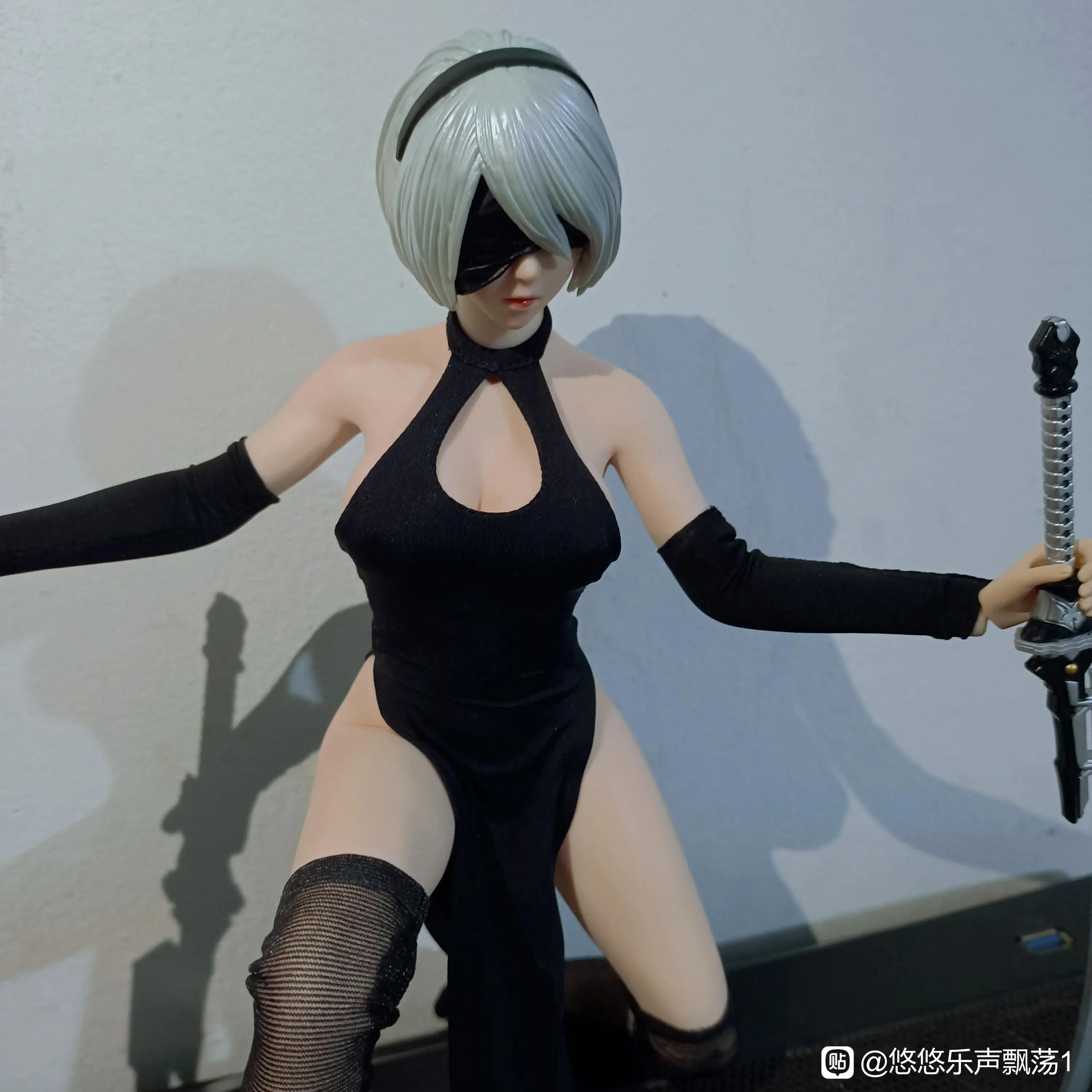 Toys park TP001 1/6 2B Sister Head Sculpt NieR:Automata Female Head Carving Sculpt Model for 12\'\' Action Figure Body