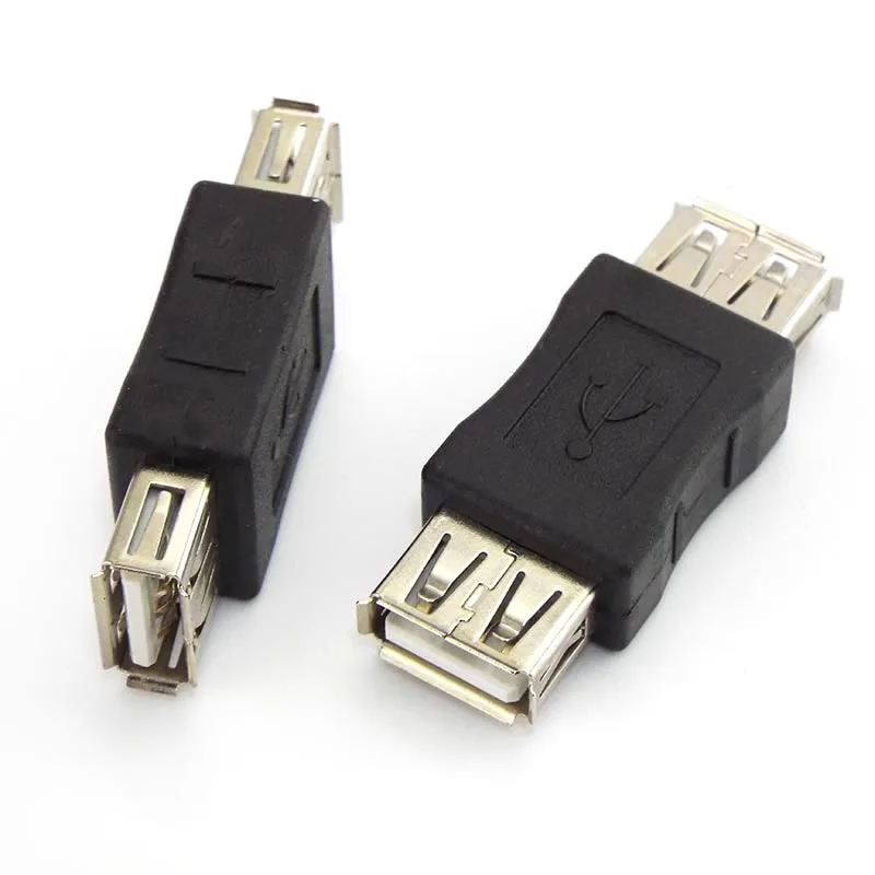 5pcs USB 2.0 Type A Female to Female Adapter Plug USB Connector Extender Cable Converter for PC Laptop L1