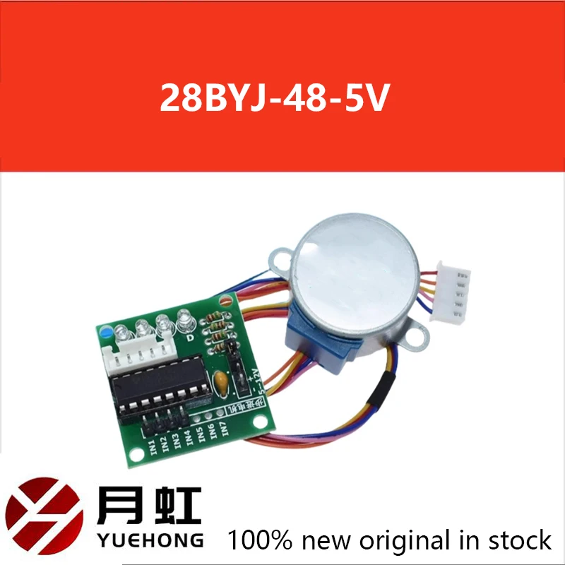 1PCS 28BYJ-48-5V 4 phase Stepper Motor+ Driver Board ULN2003 1 x Stepper motor +1x ULN2003 Driver board