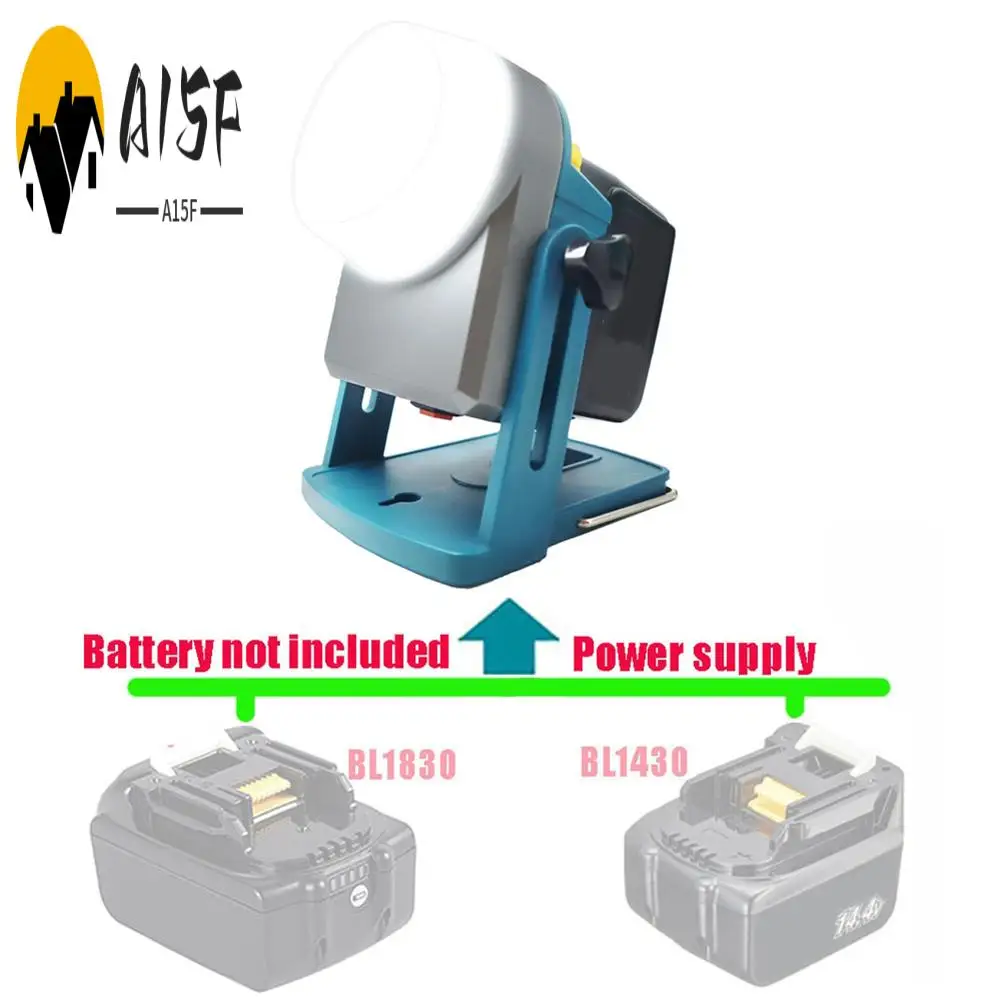 

A15F-18V рабочий свет светодиодный светильник для литиевой батареи 18 В BL1820 BL1840 BL1850 BL1860 BL1860B светодиодный прожектор для кемпинга и улицы Lig