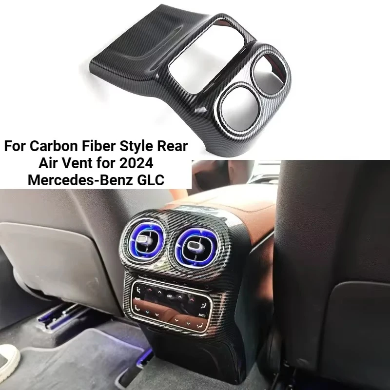 FOR 2024 Mercedes-Benz GLC C-Class, Inner Shells for Front Vent, Gear Frame, Inner Pull Handle & Rear Vent, Anti-Wear Cabin Kits