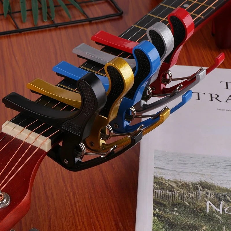 Folk Guitar Capo Metal Ukulele Universal Capo Shift Capo Guitar Accessories