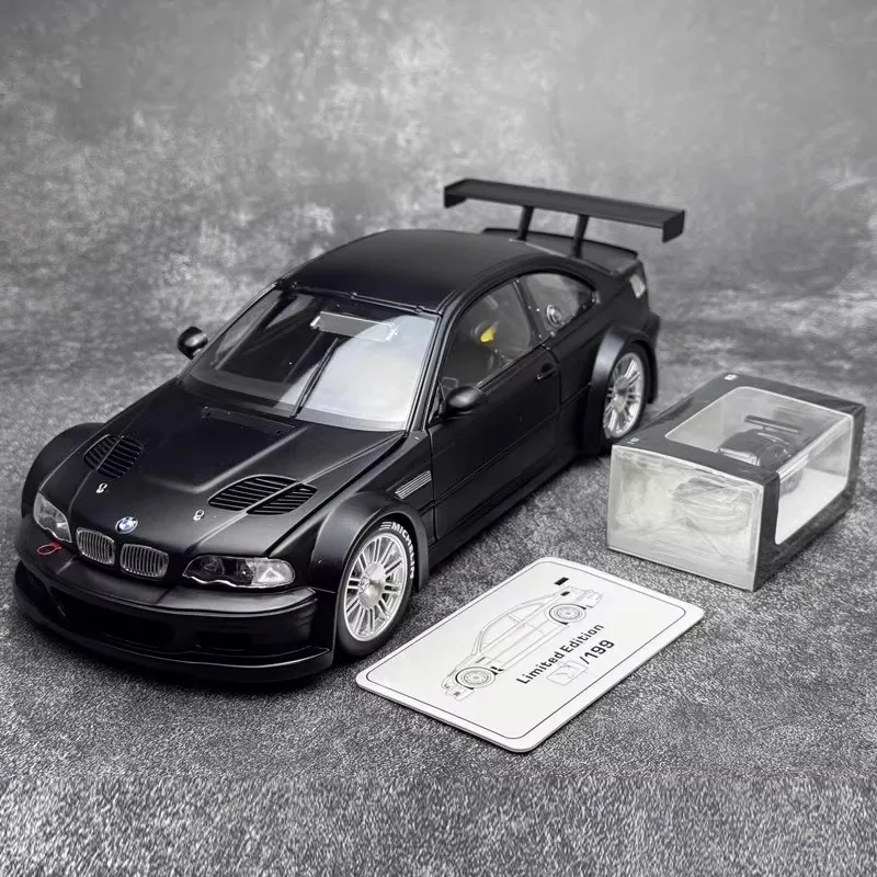 1:18 DCM BMW M3 GTR E46 Car Model Alloy Diecast Model Need for
