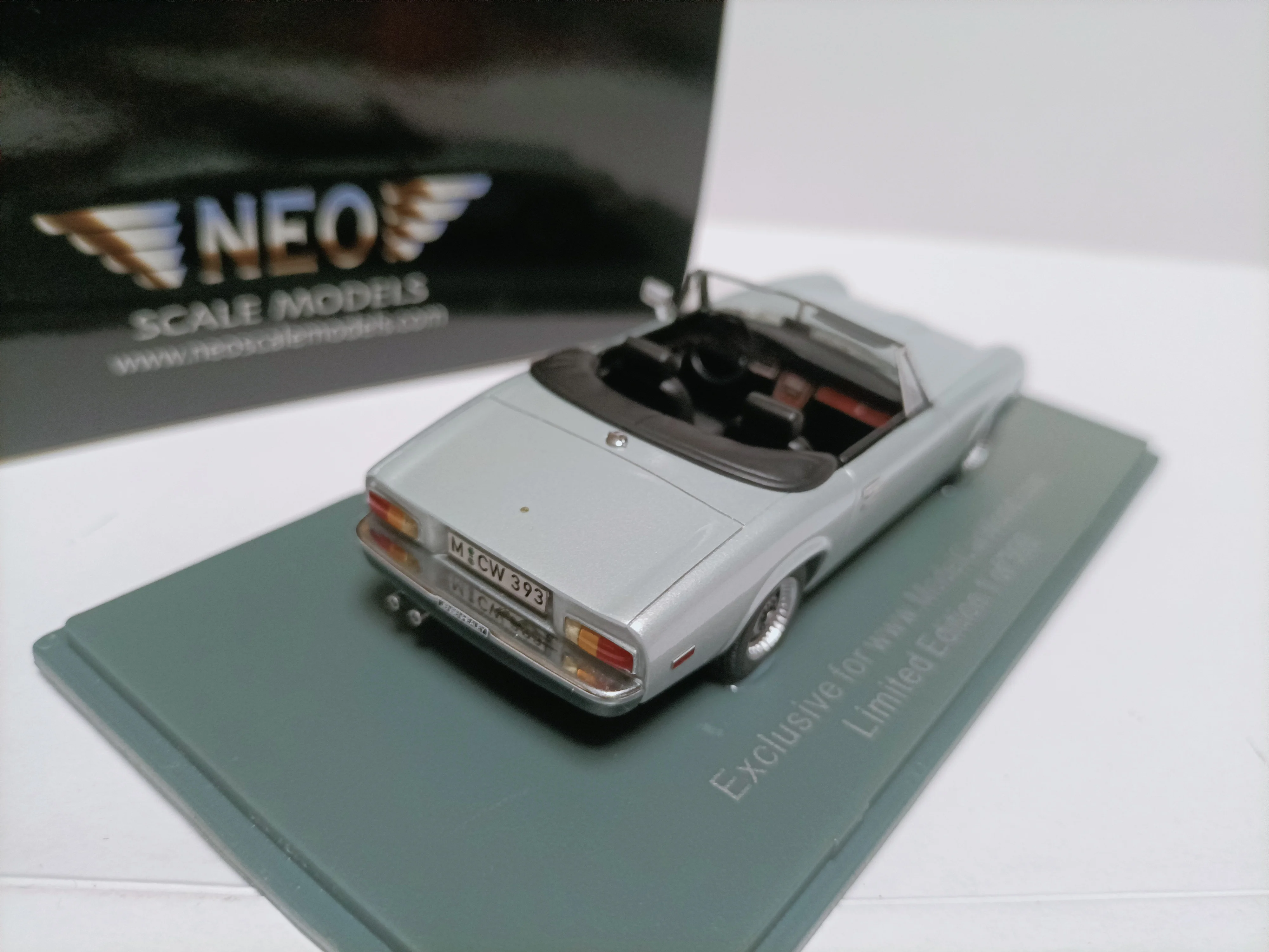 Neo 1 43 Jensen Healey Coupe Model Jensen Healey MKII 1972 Silver Grey