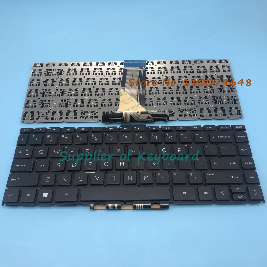 

New English Keyboard For HP stream 14-ax022nr 14-ax027cl 14-ax030nr 14-ax050nr 14-ax060nr 14-ax067nr Black/White