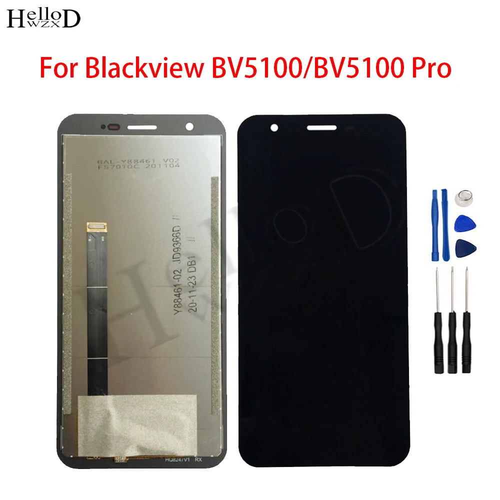 

5.7'' Mobile LCD Display For Blackview BV5100 BV5100 Pro LCD Display Touch Screen Digitizer Assembly Sensor Phone Parts Tools