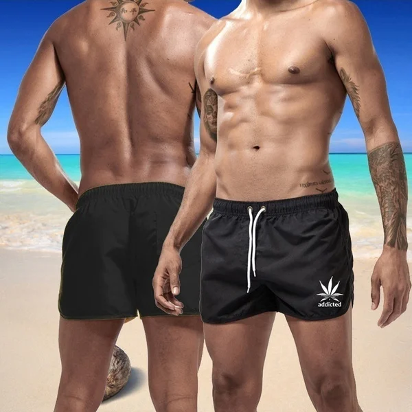 

Men's Shorts Gym Ventilate Men Swimsuit Beach Hot Sale Running 2024 New Daily Drawstring Seaside Casual Surf Summer Clothing