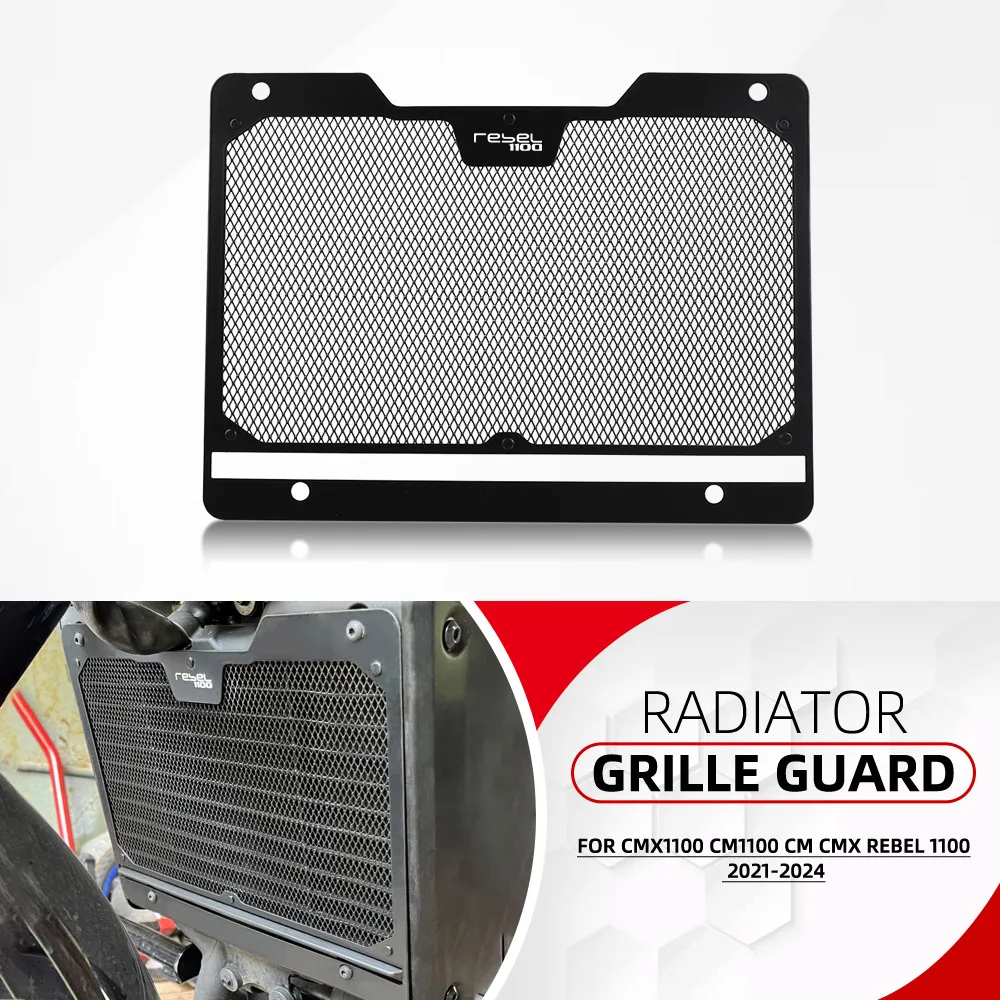 

Radiator Protective Cover Grill Guard Grille Water Tank Protector For HONDA CMX1100 CM1100 CM CMX REBEL 1100 2021 2022 2023 2024
