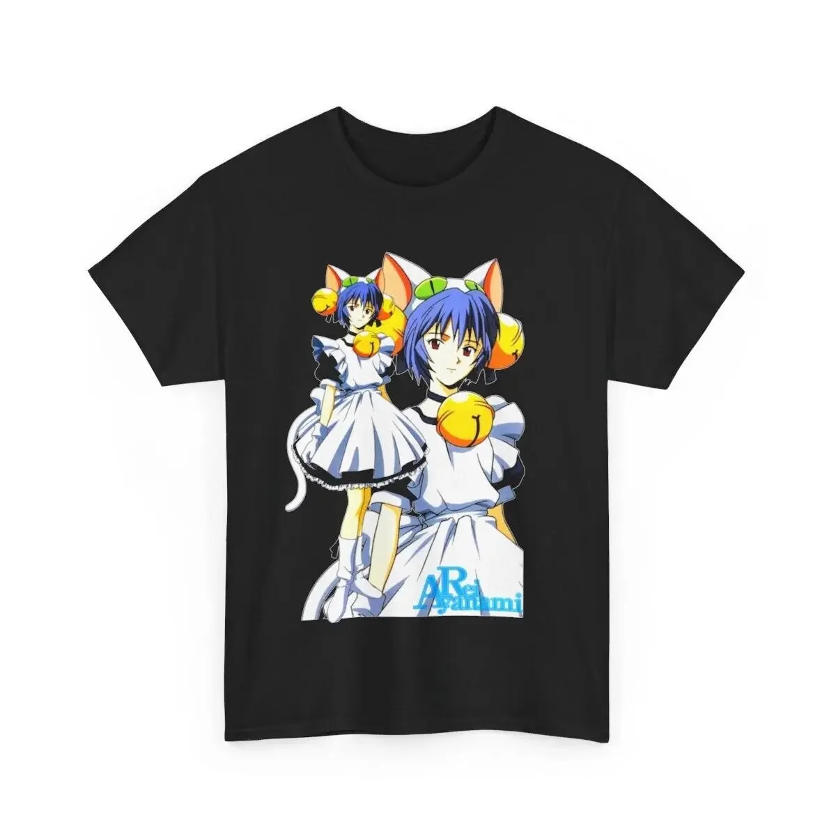 Rei Ayanami Cat Style Anima Tee