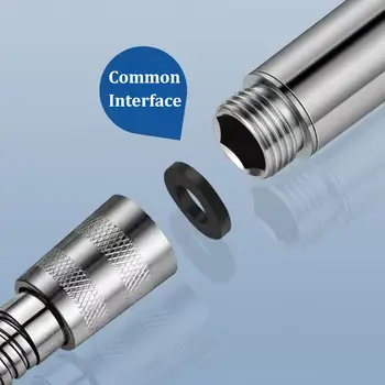 304 Nerezová ocelová sprchová tryska s filtrem, velký objem vody, ruční univerzální sprchová hlavice pro domácnost 10 nejlepší prodej Sprchová hlavice SUS304 - №10