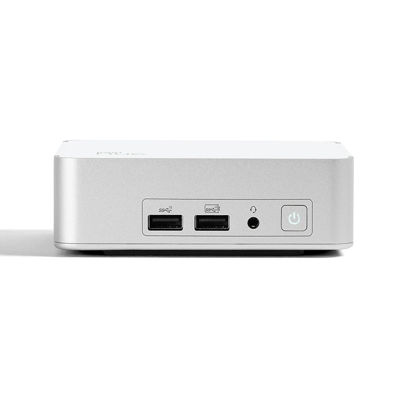 Intel NUC 13 Pro White Vivid Canyon Processor/i7 13TH Gen prosesor Intel Core Intel Iris Xe grafis Wi-Fi 6E Thunderbolt 4 I