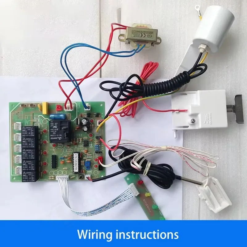 Ice Cream Machine Control Panel, Universal Controller Board, Stable Performance, for Ice Making Machine Replacement Parts