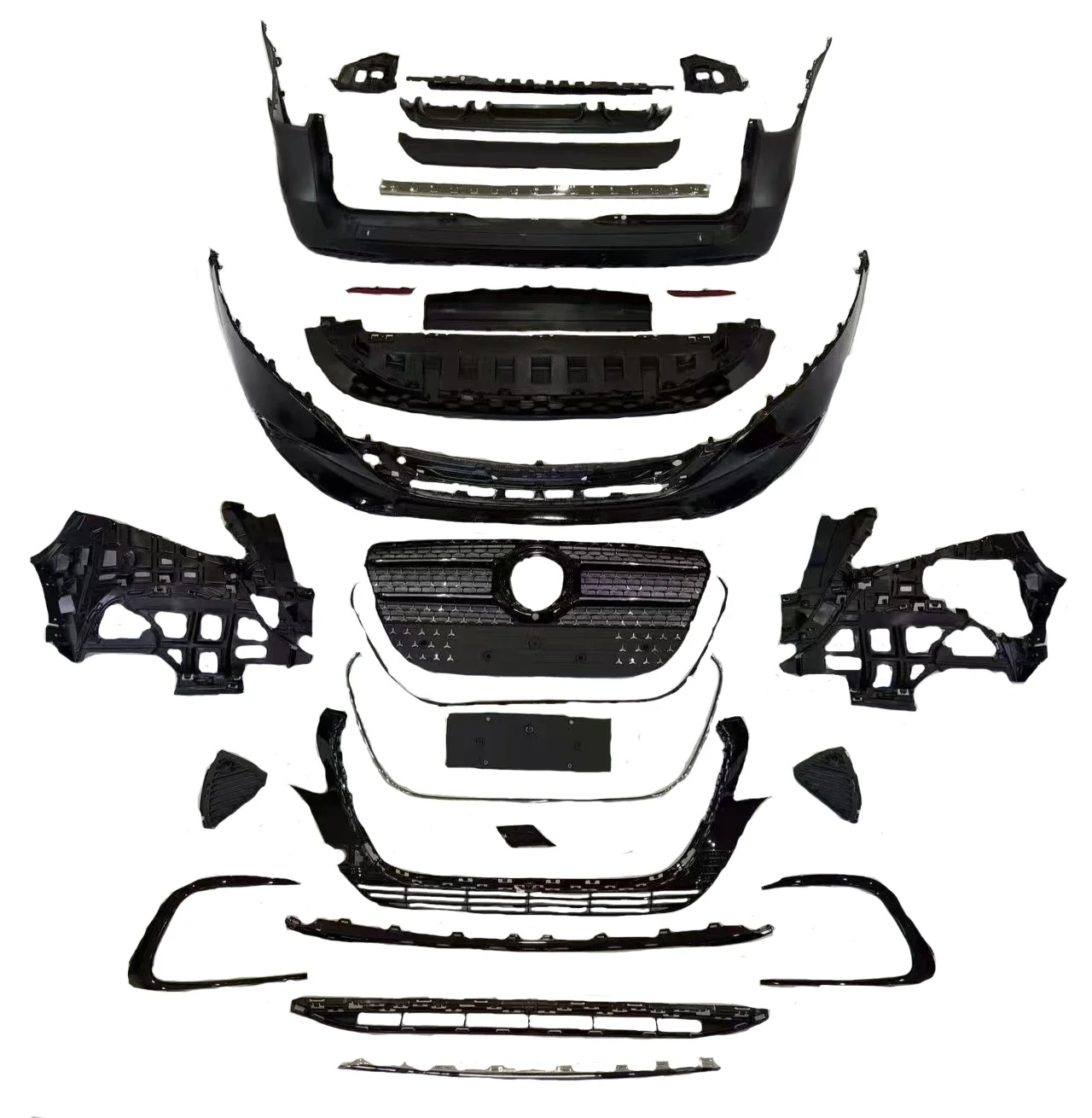 

Полный комплект кузова Mercedes Vito W447 2024, высококачественная новая решетка переднего и заднего бампера, быстрая доставка