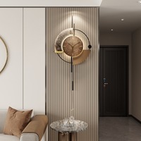 Modern Large Wall Clocks Digital Luxury Living Room Restaurant Wall Watch Nordic Led Fashion Horloge Murale Home Decoration