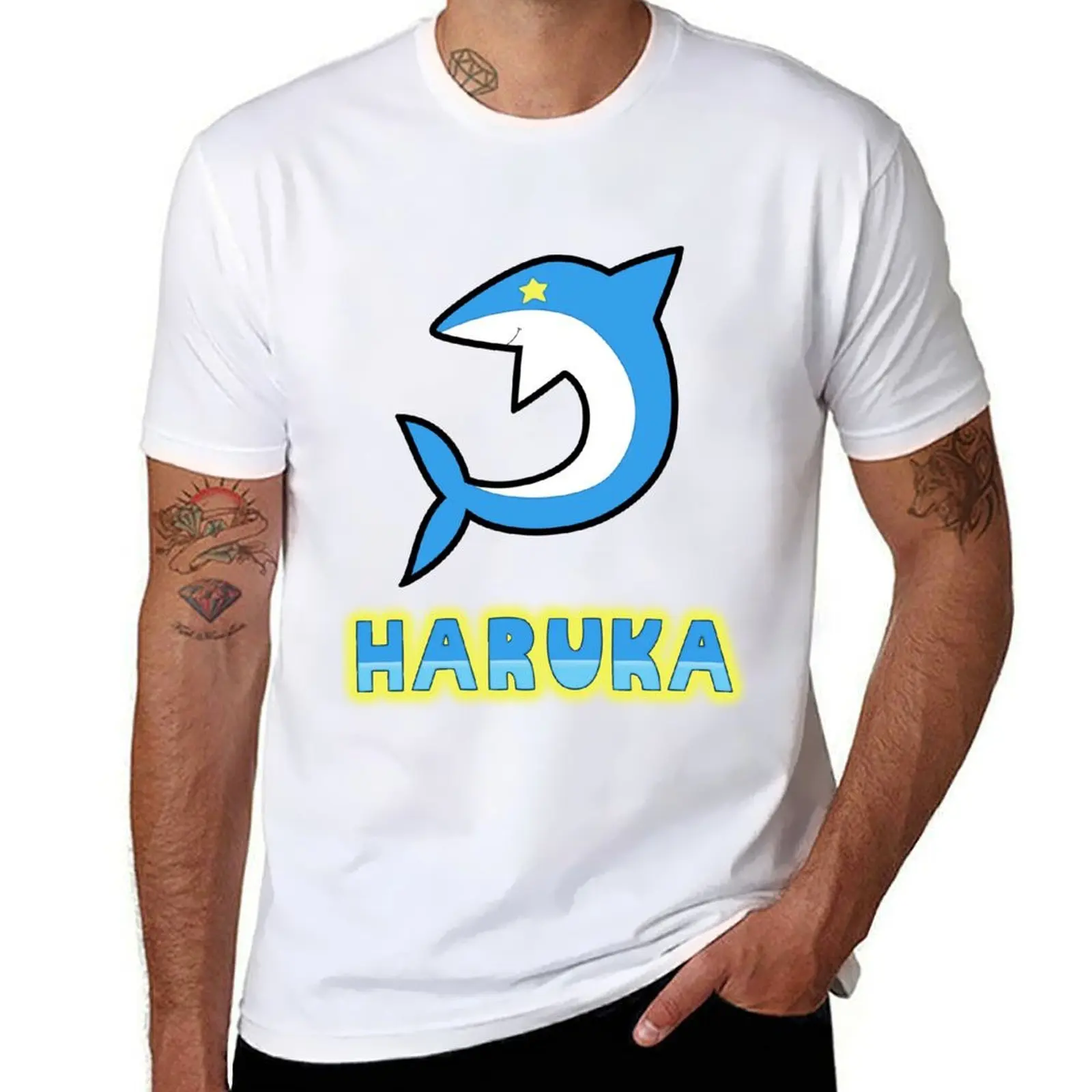 

Free! Iwatobi Swim Club: Haruka Ending T-Shirt man t shirts for men casual t shirt man cotton T-Shirt