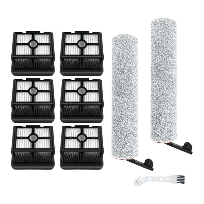 9M-استبدال فرشاة الأسطوانة فلتر HEPA ل Dreame H12 المزدوج مكنسة كهربائية لاسلكية أجزاء الملحقات الرطبة والجافة