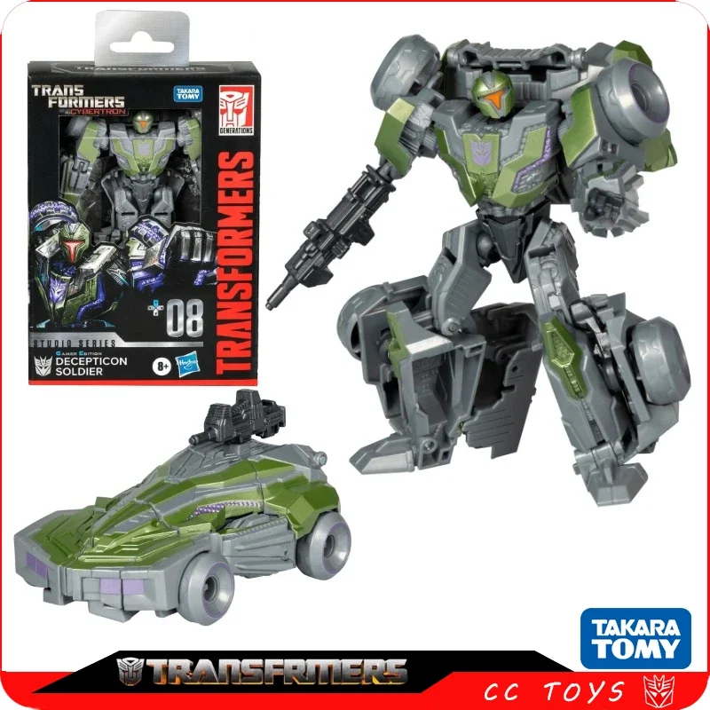 Takara Transformer ชุดของเล่นสำหรับเด็กชุด SSGE-08ตุ๊กตาขยับแขนขาได้ทหารดีเซ็บติคอน