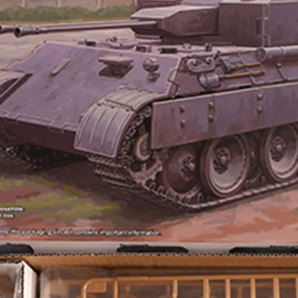 

Hobby Boss 1/48 84832 Panther A Anti-Aircraft Tank Historical Military Vehicle DIY Collectable Replica Plastic Model Kit