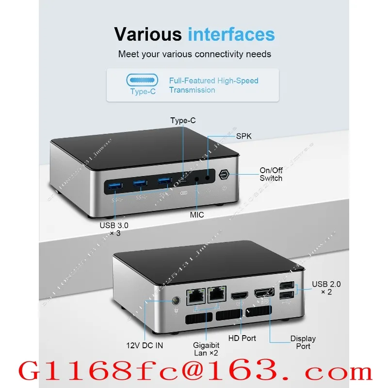 Microcomputer Host 12th Generation I3i5i7 Office Home Game Console