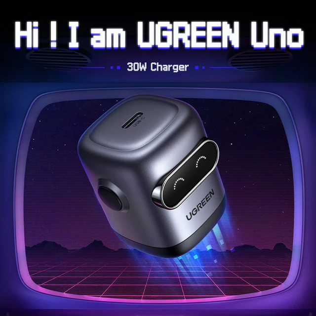 UGREEN Robot Design 30W GaN Charger
